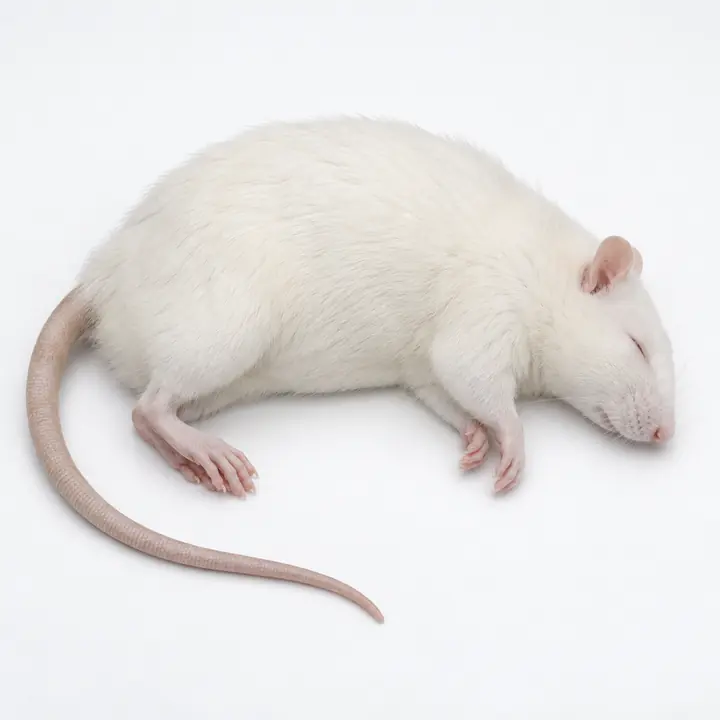 Frozen adult rat